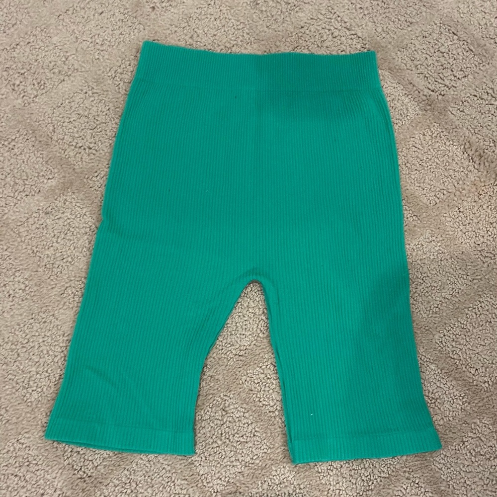 Zara biker shorts